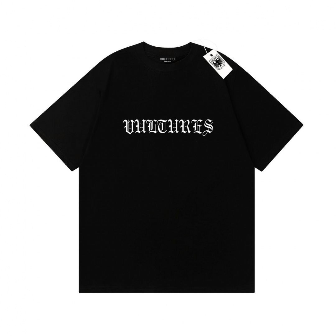 Чорна футболка Vultures Kanye West Logo унісекс