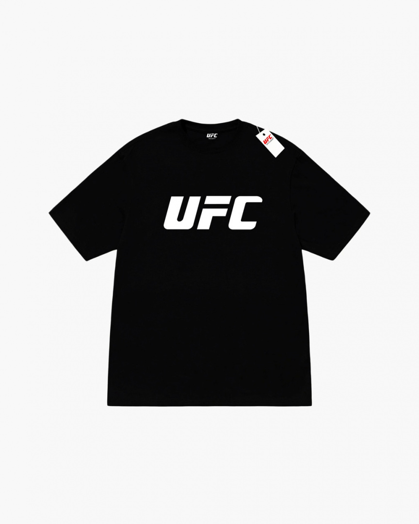 Чорна футболка UFC унісекс ЮФС
