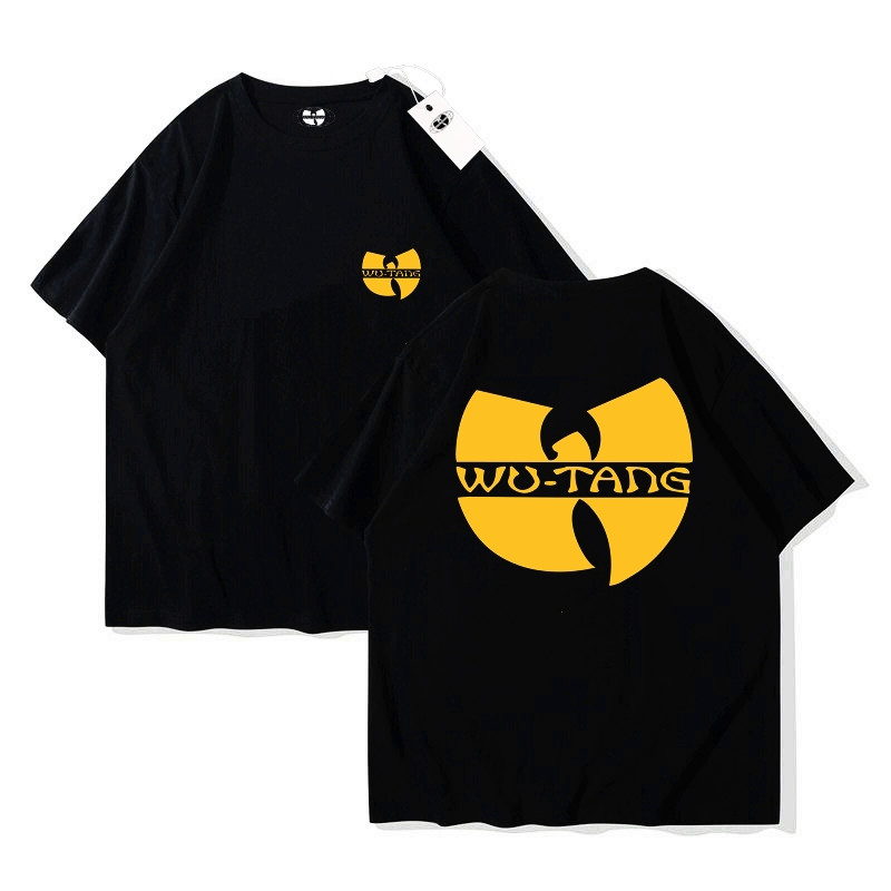 Чорна футболка Wu Tang Clan Унісекс Вутенг Клан